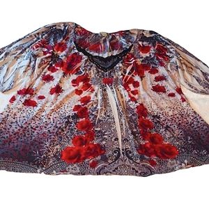 LOVELY 🌹Energe 3/4 Length Sleeves, Size 2X